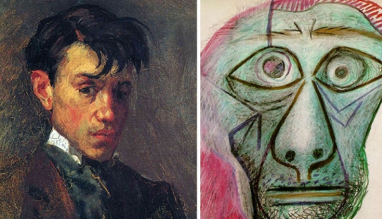 The non-existent evolution of Pablo Picasso's self-portraits The non-existent evolution of Pablo Picasso's self-portraits
