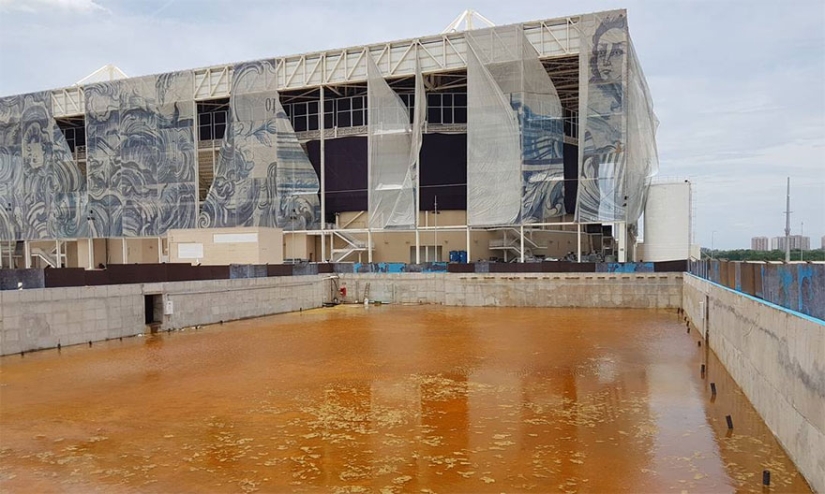 The Olympic Park in Rio has turned into trash The Olympic Park in Rio has turned into trash