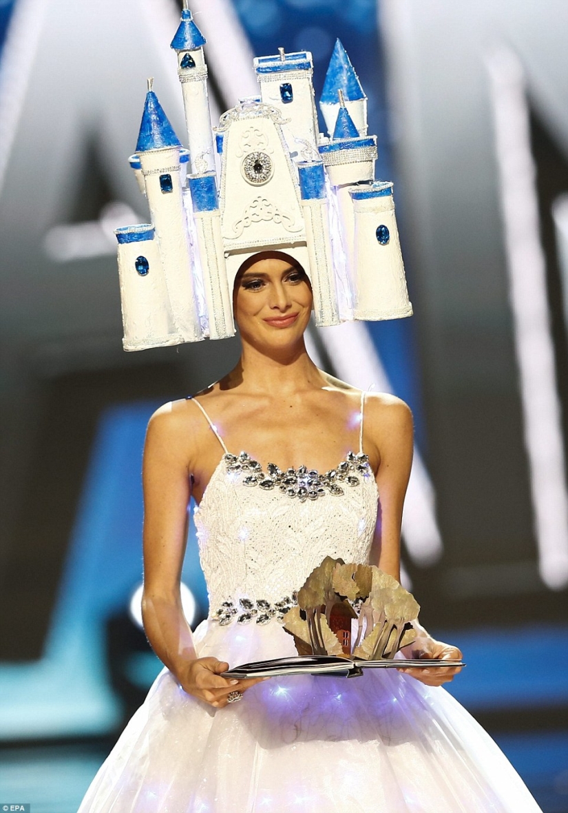 The participants of the Miss Universe 2016 contest showed their versions of national costumes