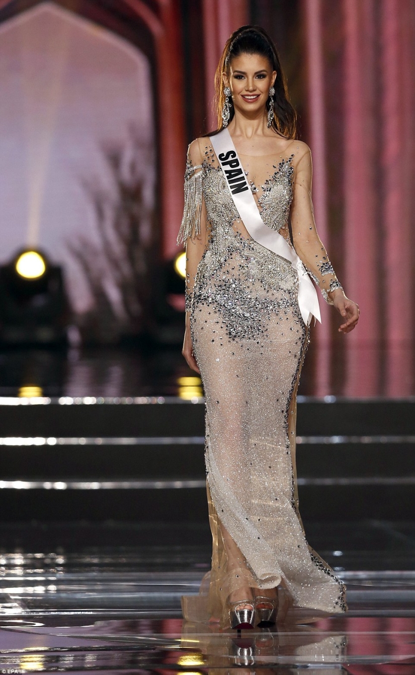 The participants of the Miss Universe 2016 contest showed their versions of national costumes