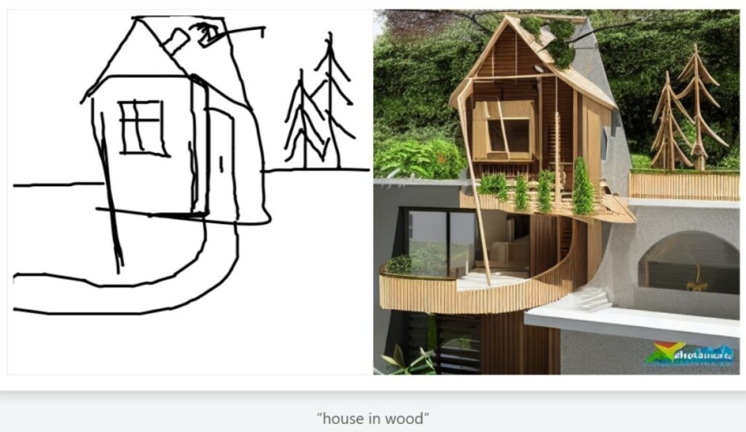 The Scribble Diffusion neural network converts doodles into high-quality images