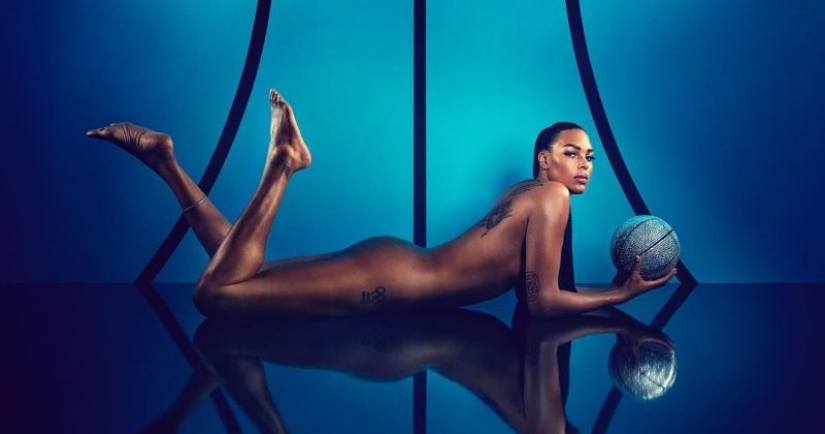 The six-foot basketball player Elizabeth Kambic shared candid snapshots