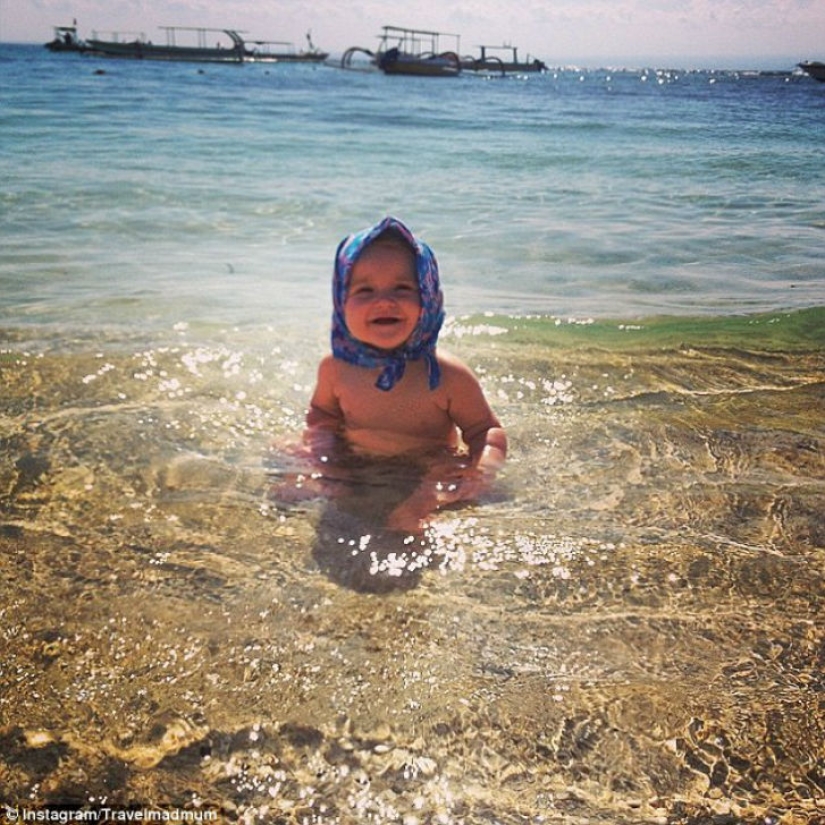 The smallest traveler in the world