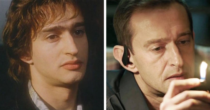 The stars of the Russian TV screen in their debut films and now