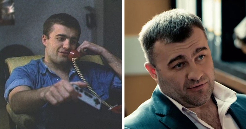 The stars of the Russian TV screen in their debut films and now