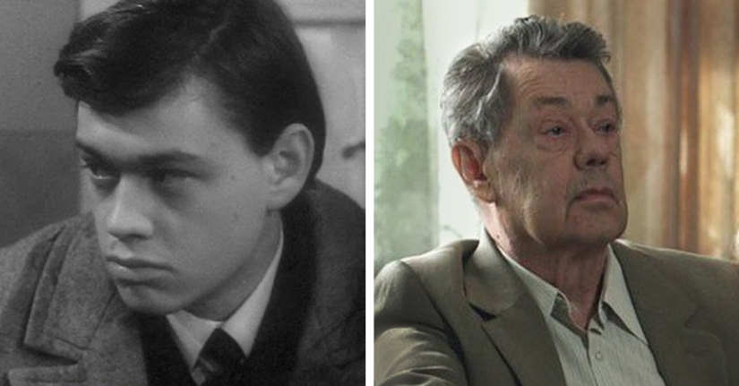 The stars of the Russian TV screen in their debut films and now