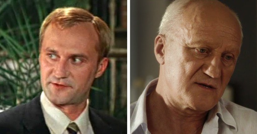 The stars of the Russian TV screen in their debut films and now