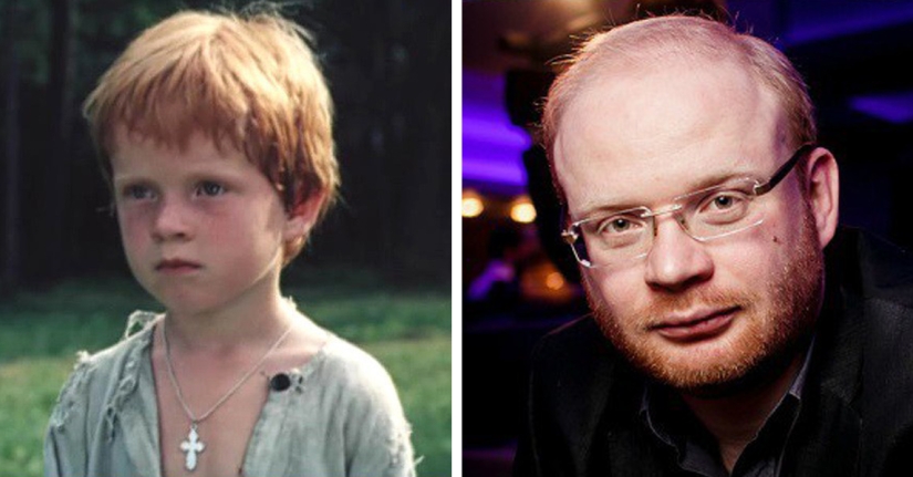 The stars of the Russian TV screen in their debut films and now