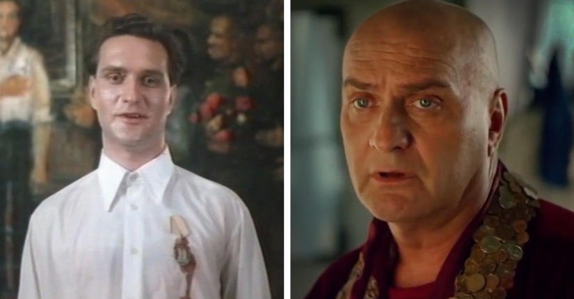 The stars of the Russian TV screen in their debut films and now