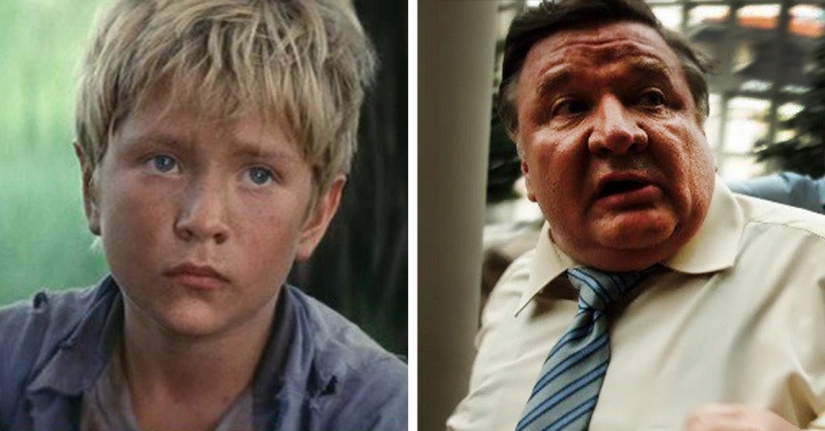 The stars of the Russian TV screen in their debut films and now