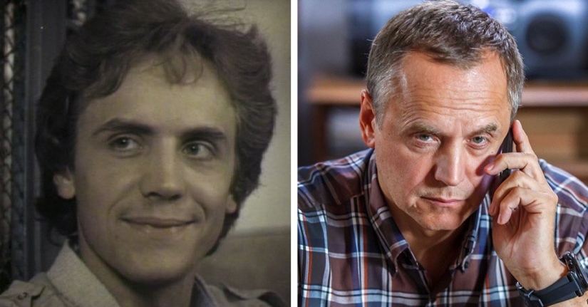 The stars of the Russian TV screen in their debut films and now