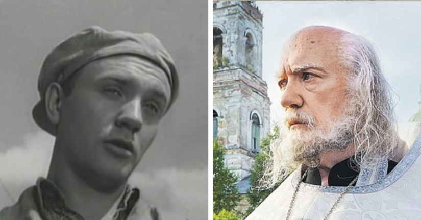 The stars of the Russian TV screen in their debut films and now