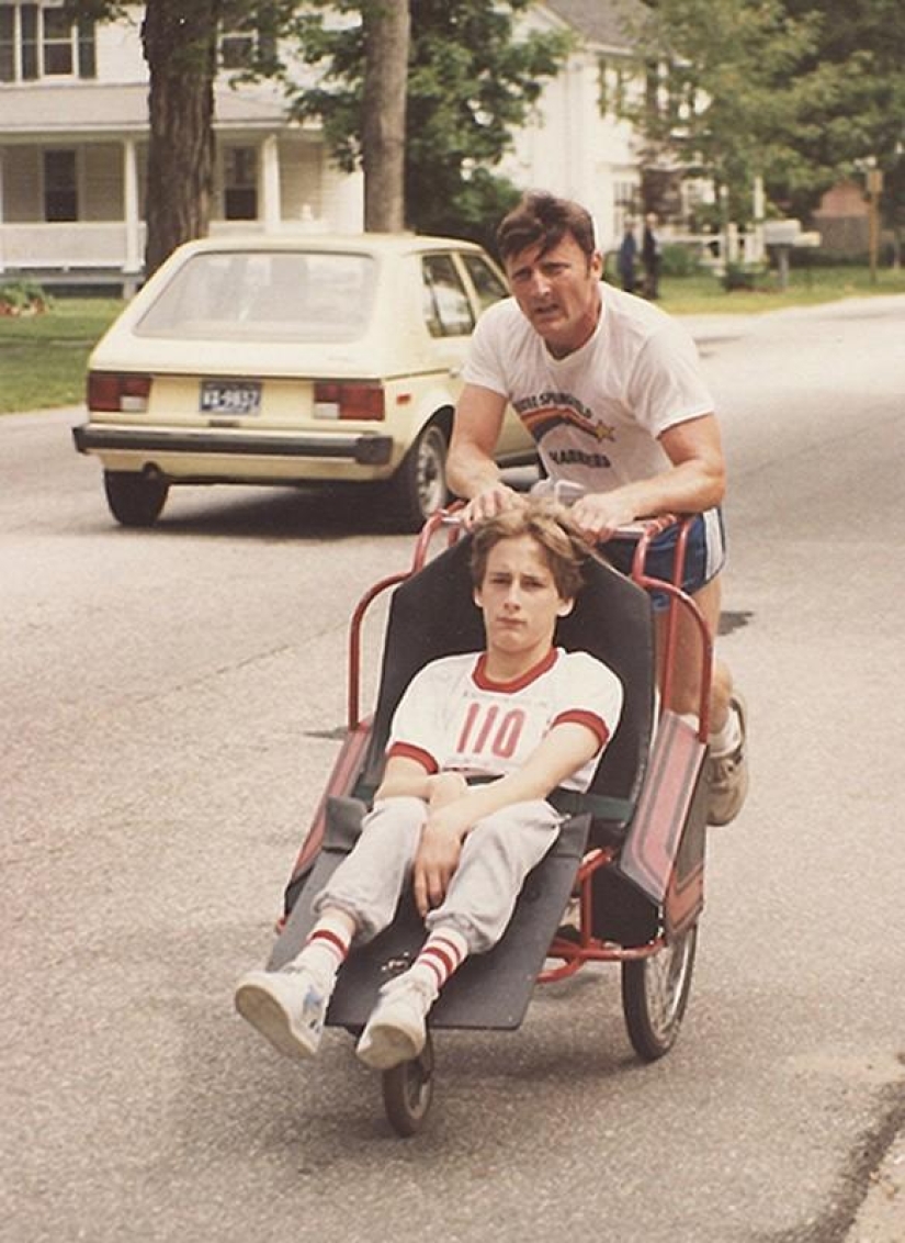 The story of the real father