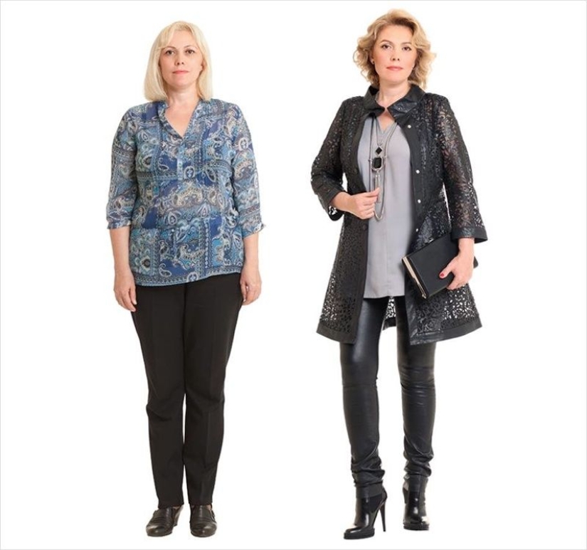 The stylist showed that any woman can look like a queen The stylist showed that any woman can look like a queen