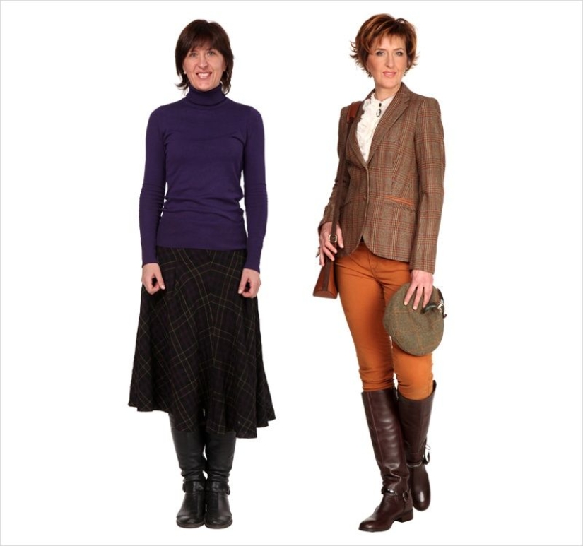 The stylist showed that any woman can look like a queen The stylist showed that any woman can look like a queen