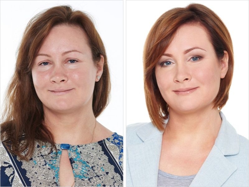 The stylist showed that any woman can look like a queen The stylist showed that any woman can look like a queen