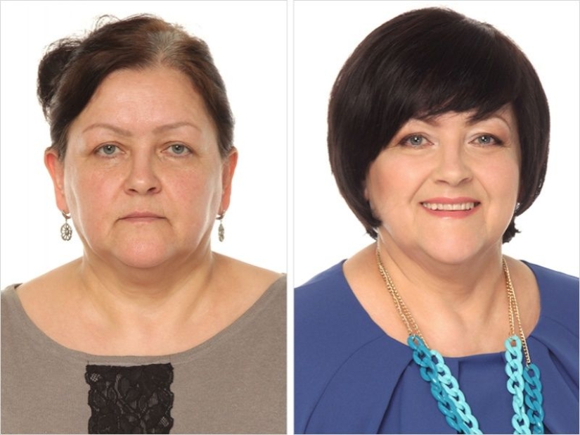 The stylist showed that any woman can look like a queen The stylist showed that any woman can look like a queen