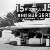 The very first McDonald's in the world