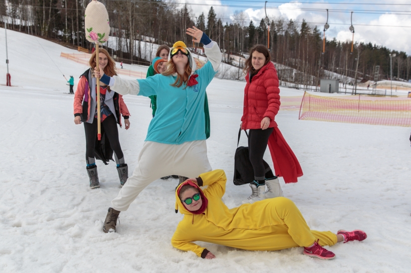 The victory of the "Brutal Boat" at Red Bull Jump & Freeze 2017