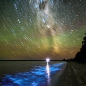 The winners of the photo contest "Earth and Sky"