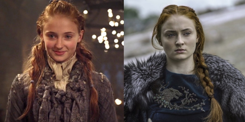Then and now: how the heroes of "Game of Thrones" have changed since the first season
