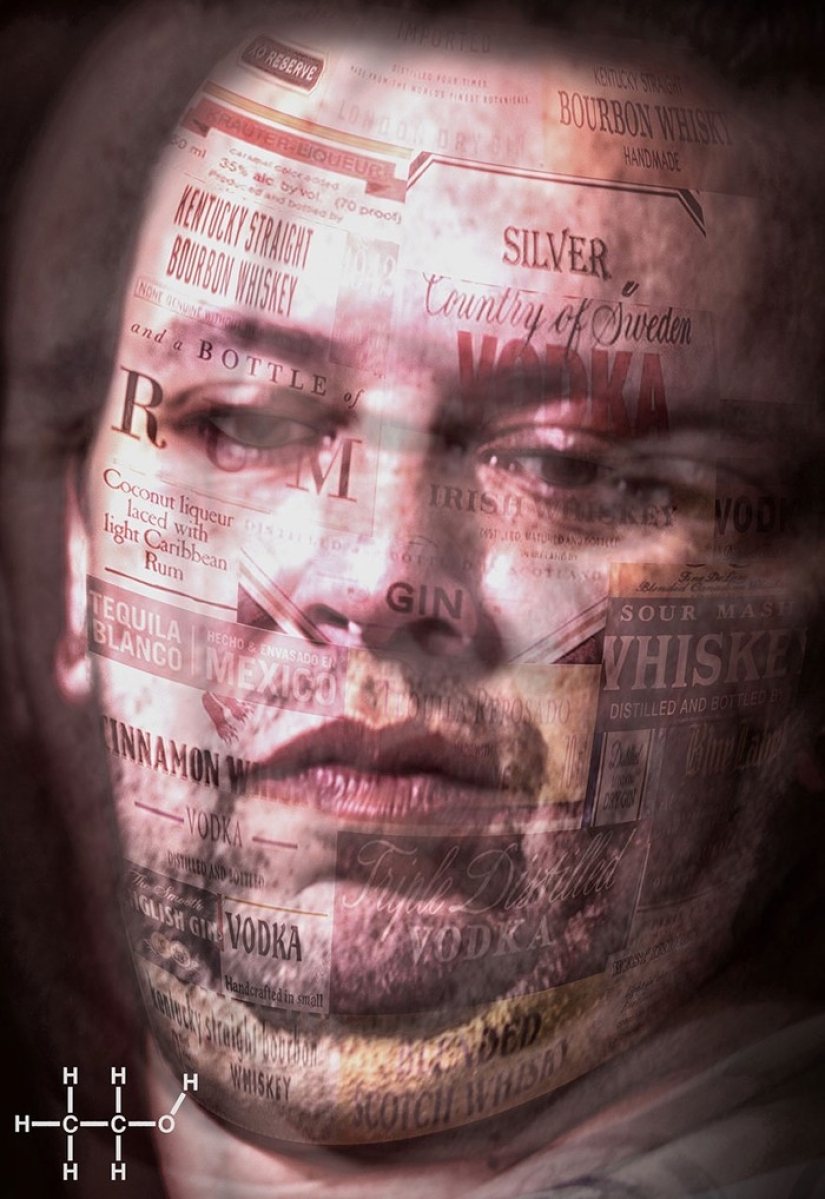 They are so different: photos of people under drugs show how a particular substance affects the brain