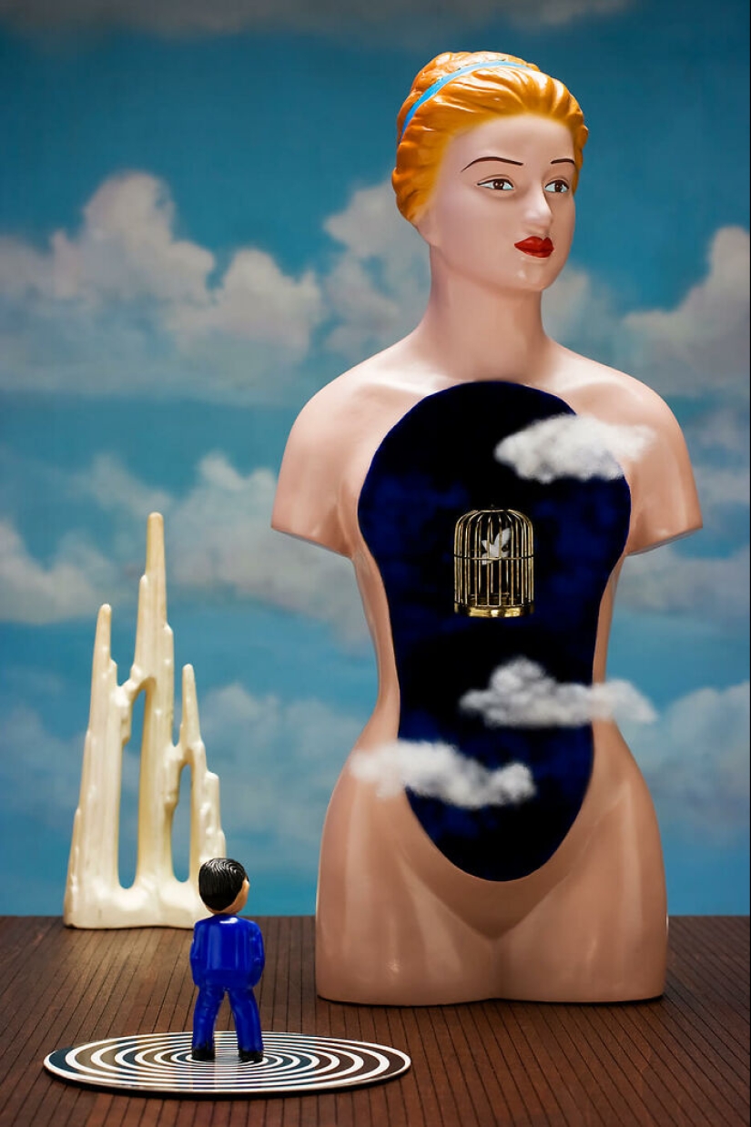 This Artist Is Reinterpreting Past Tales Where Women Reclaim Their Power Through These 12 Staged Miniatures