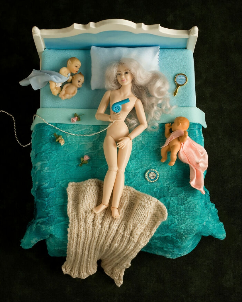 This Artist Is Reinterpreting Past Tales Where Women Reclaim Their Power Through These 12 Staged Miniatures