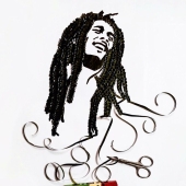 This Artist Uses Cassette Tapes To Create Unique Portraits Featuring Her Favorite Musicians