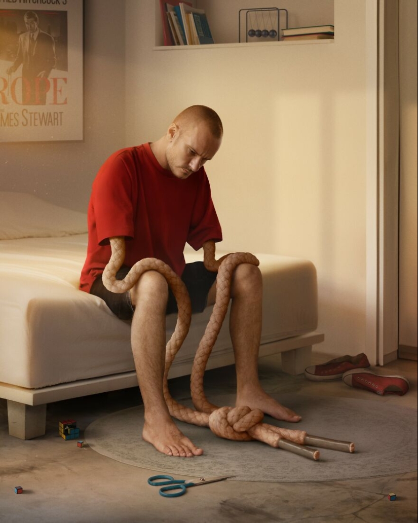 This Artist Uses His Photoshop Skills To Place Himself Into Surreal Worlds This Artist Uses His Photoshop Skills To Place Himself Into Surreal Worlds