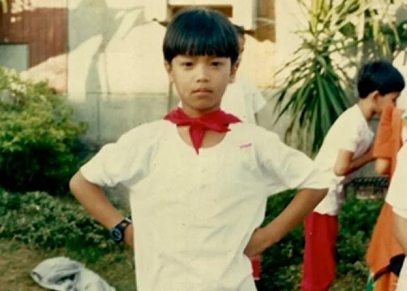 This boy will become a famous female lingerie model in the future