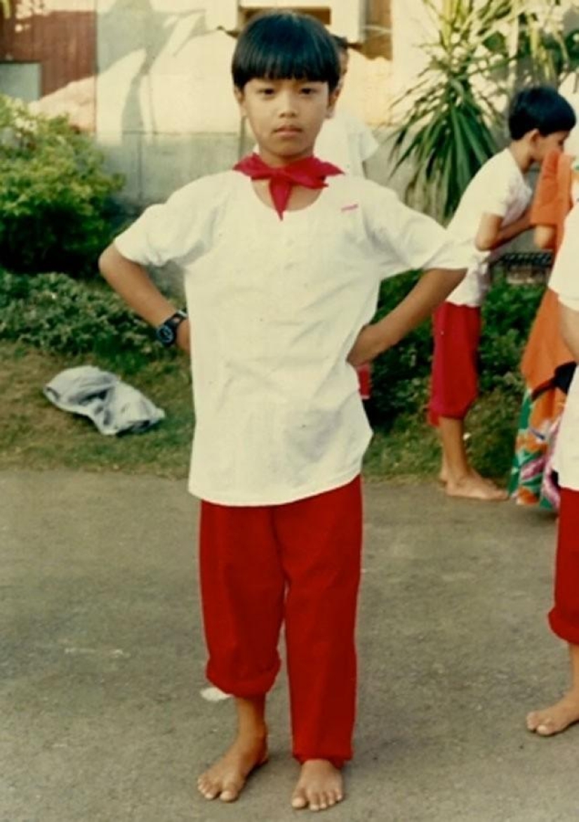 This boy will become a famous female lingerie model in the future