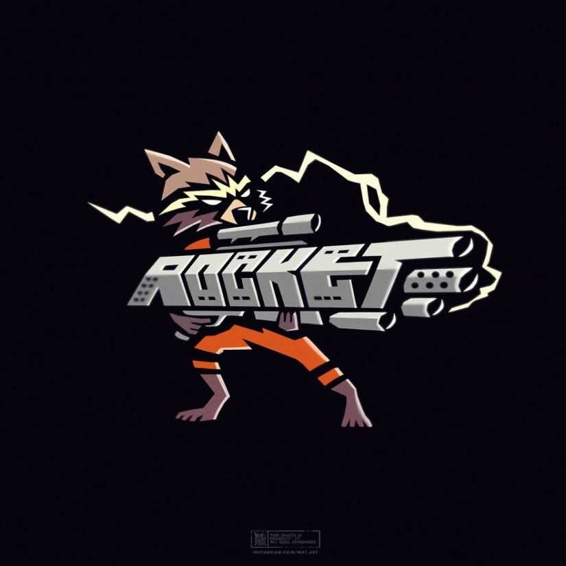 This Designer Created Logos For Popular Superheroes And Villains, And Here Are 12 Of The Best Ones (Part2)