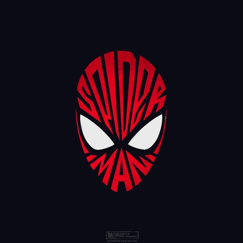 This Designer Created Logos For Popular Superheroes And Villains, And Here Are 12 Of The Best Ones (Part2)