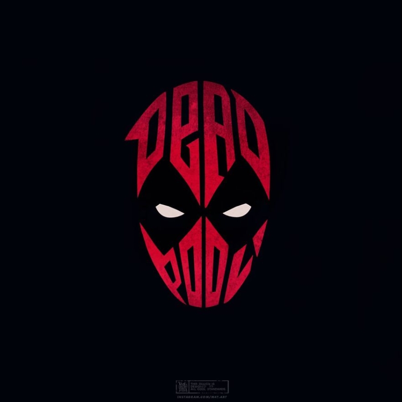 This Designer Created Logos For Popular Superheroes And Villains, And Here Are 12 Of The Best Ones (Part2)