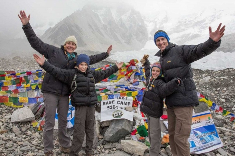 This family sold their house and cars to travel around the world.