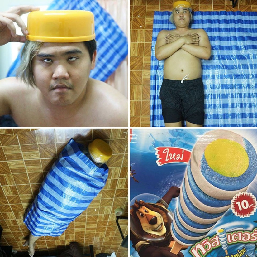 This guy does cosplay cheap, angrily and from improvised materials