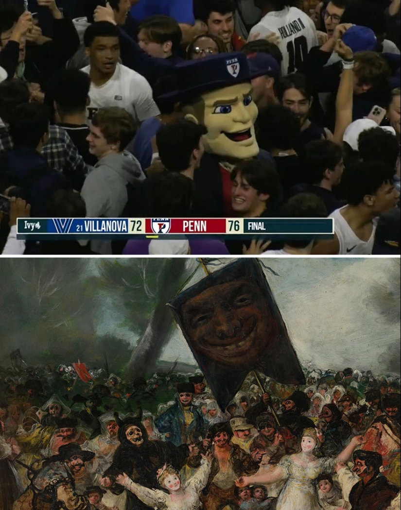 This Instagram Account Is Turning Heads With Its Quirky Comparisons Of Athletes And Artworks