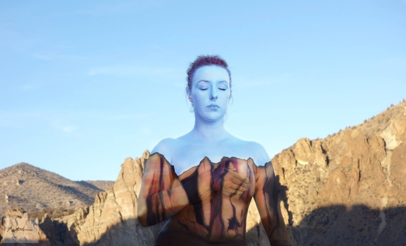 This is what it means to merge with nature