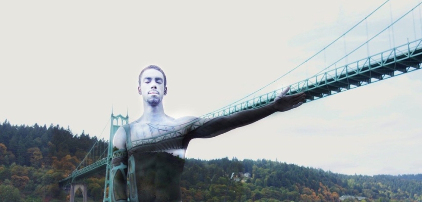 This is what it means to merge with nature