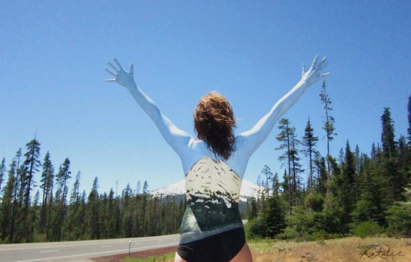 This is what it means to merge with nature