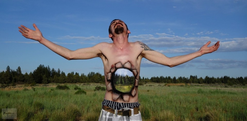 This is what it means to merge with nature