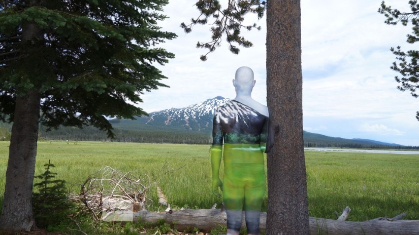 This is what it means to merge with nature