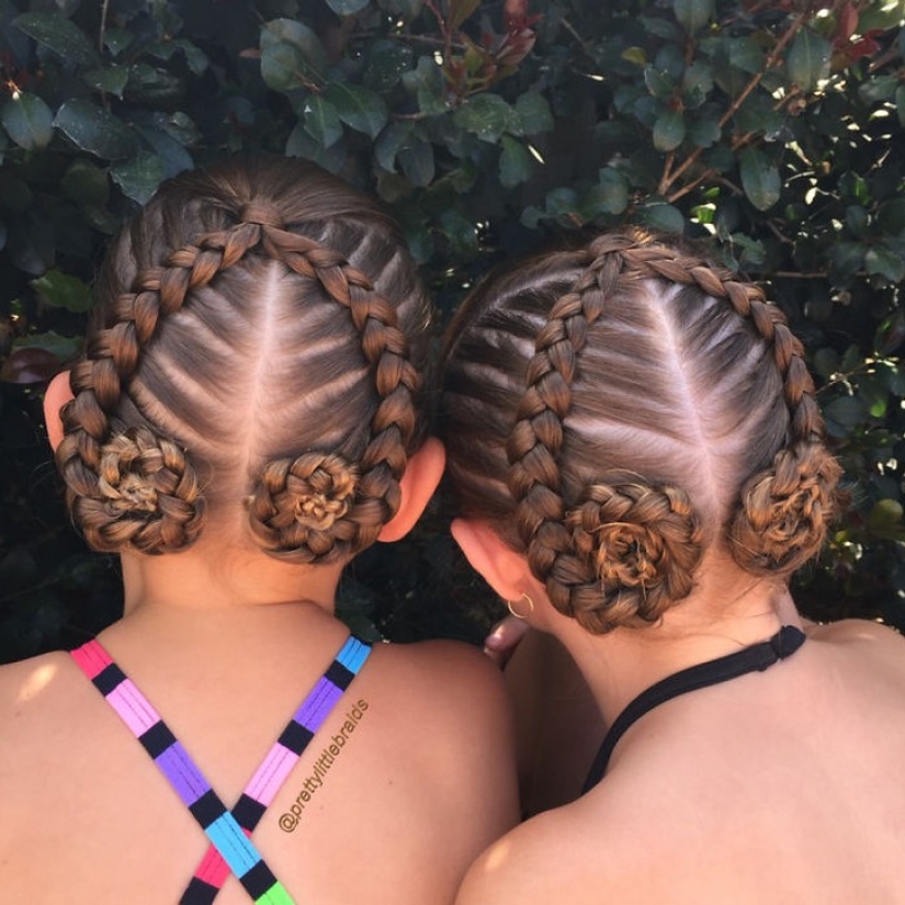 This Mom Weaves Her Daughter's Incredible Braids Every Morning Before School