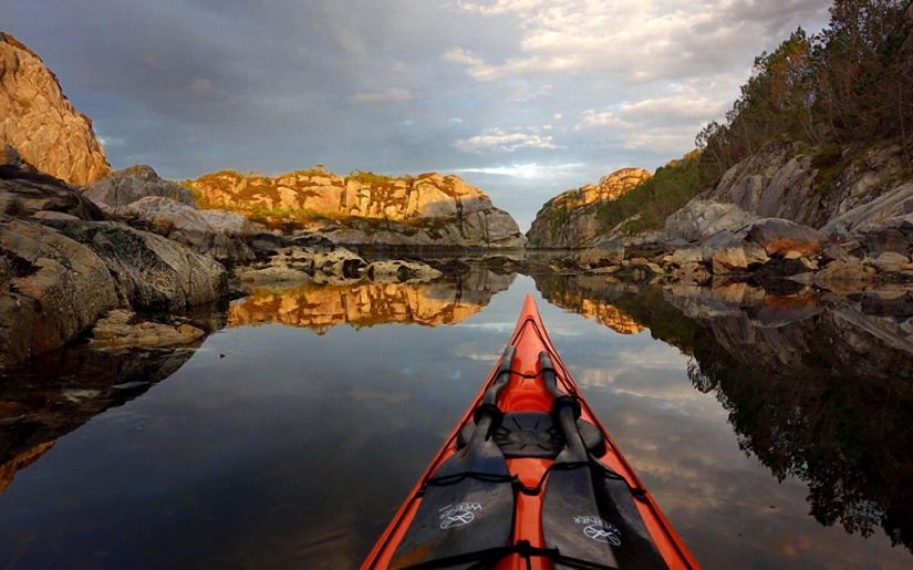 Through Norway by kayak