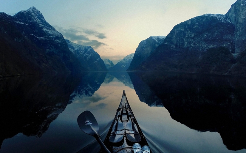 Through Norway by kayak