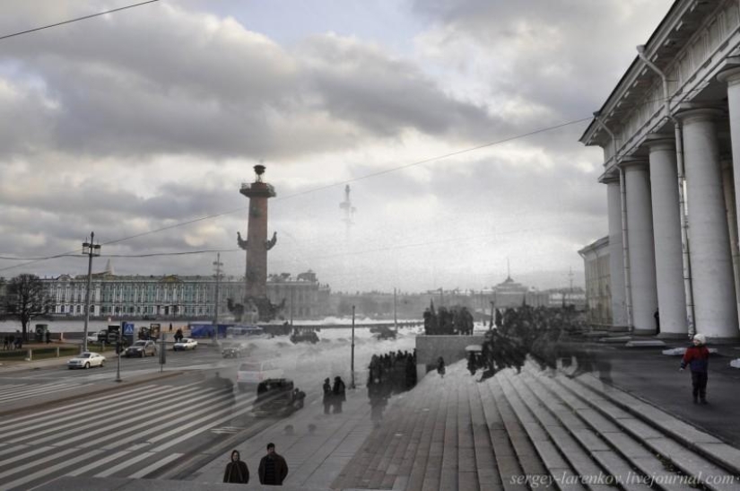 Through the fabric of time: the Liberation of besieged Leningrad in 1944 on the streets of modern St. Petersburg Through the fabric of time: the Liberation of besieged Leningrad in 1944 on the streets of modern St. Petersburg
