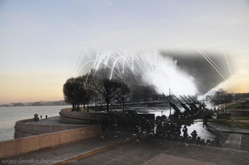 Through the fabric of time: the Liberation of besieged Leningrad in 1944 on the streets of modern St. Petersburg Through the fabric of time: the Liberation of besieged Leningrad in 1944 on the streets of modern St. Petersburg