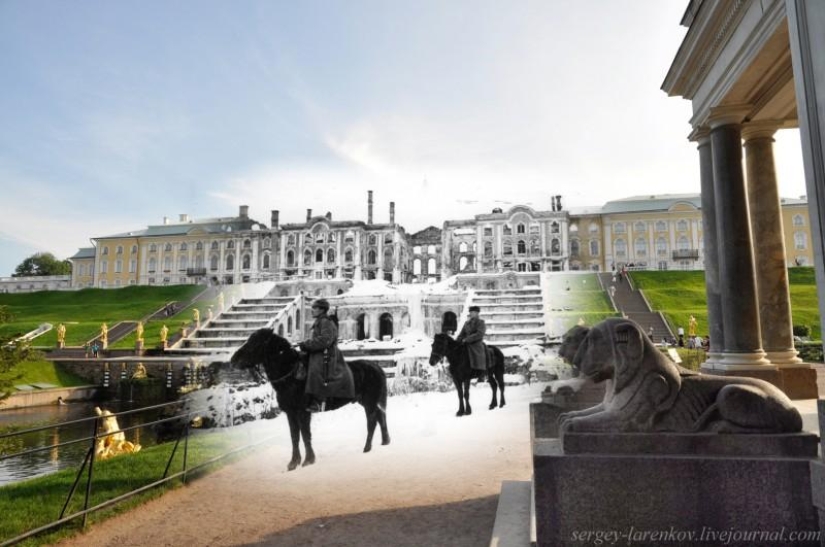 Through the fabric of time: the Liberation of besieged Leningrad in 1944 on the streets of modern St. Petersburg Through the fabric of time: the Liberation of besieged Leningrad in 1944 on the streets of modern St. Petersburg