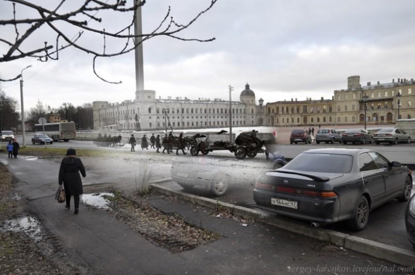 Through the fabric of time: the Liberation of besieged Leningrad in 1944 on the streets of modern St. Petersburg Through the fabric of time: the Liberation of besieged Leningrad in 1944 on the streets of modern St. Petersburg